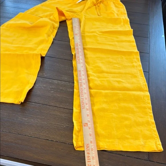 J. Crew Tall new Soleil pant in linen Size Small Tall - Picture 4 of 14